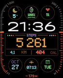 Marquee watch face preview image for Apple Watch