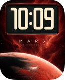 Mars Panel watch face preview for Apple Watch