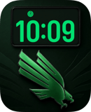 Mean Green watch face preview for Apple Watch
