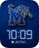 Memphis Tigers watch face preview for Apple Watch