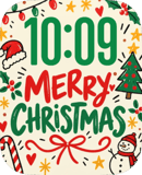 Merry Doodles Apple Watch face - Holidays