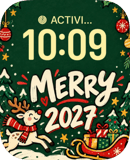 Merry Leap watch face preview image for Apple Watch