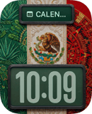 Mexico Flag watch face preview for Apple Watch