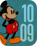 Mickey Color watch face preview for Apple Watch