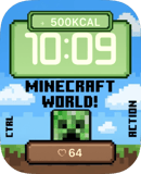 minecraft watch face preview for Apple Watch