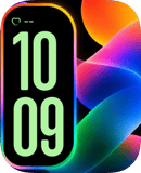 Mint Halo Apple Watch face - Art