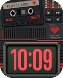 Mixtape Night watch face preview for Apple Watch