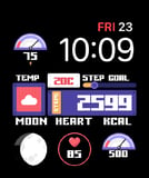 Moonshot Apple Watch face - Video Games
