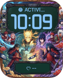 Naruto Final Battle watch face preview for Apple Watch