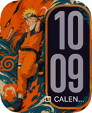 Naruto Orange Manga watch face preview for Apple Watch