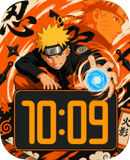 Naruto Rasengan Energy watch face preview for Apple Watch