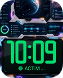 Neon Cockpit Apple Watch face - Space and Sci-Fi