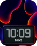 Neon Lava Abstract watch face preview for Apple Watch