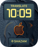 Neon Signal watch face preview for Apple Watch