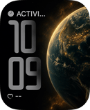 Nightside Earth Apple Watch face - Space and Sci-Fi