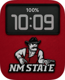 NM State watch face preview for Apple Watch