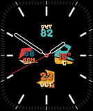 Offbeat watch face preview image for Apple Watch
