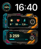 Offworld watch face preview image for Apple Watch