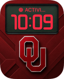 Oklahoma Sooners watch face preview for Apple Watch