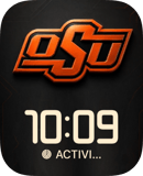 Oklahoma State watch face preview for Apple Watch