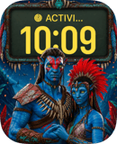 Pandora Tribe watch face preview for Apple Watch