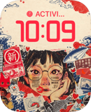 Paper Daydream watch face preview image for Apple Watch