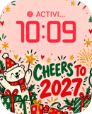 Party Bear watch face preview image for Apple Watch