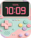 Pastel Console watch face preview for Apple Watch