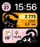Peekaboo watch face for Apple Watch