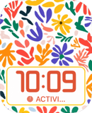 Petal Play watch face preview image for Apple Watch