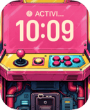 Pink Cabinet watch face preview image for Apple Watch