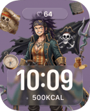 One Piece watch face preview for Apple Watch