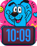 Pixel Pup watch face preview for Apple Watch
