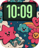 Plush Friends watch face preview for Apple Watch
