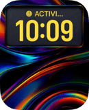 Prism Flow watch face preview for Apple Watch