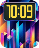 Prism Towers watch face preview for Apple Watch