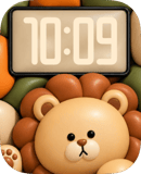 Puffy Mane Apple Watch face - Art