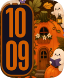 Pumpkin Cottage Apple Watch face - Holidays