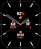 Pumpkin Season watch face preview image for Apple Watch