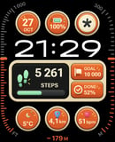 Push My Buttons watch face for Apple Watch