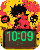 Red Flame Hero watch face preview for Apple Watch