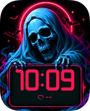 Red Halo Apple Watch face - Holidays