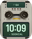 Retro Tape Deck watch face preview for Apple Watch
