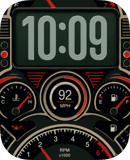 Road Gauge watch face preview for Apple Watch