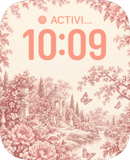 Rose Pavilion watch face preview image for Apple Watch