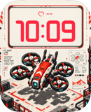 Rotor Bay watch face preview image for Apple Watch