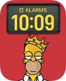 Royal Cartoon Dad watch face preview for Apple Watch