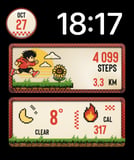 Run for It watch face for Apple Watch