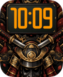 Samurai Gear watch face preview for Apple Watch
