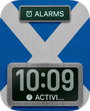 Scotland Flag watch face preview for Apple Watch